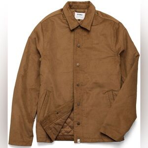 Altamont Admiral Coach Jacket Brown Corduroy Men’s Size Medium Chest Embroidery